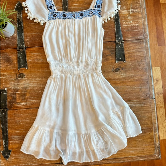 Pom-Pom Cap Sleeve Dress by Petite Letarte - Picture 6 of 8